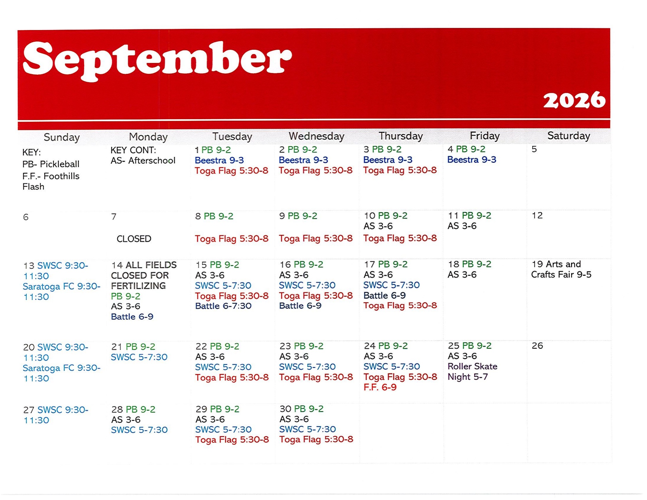 Calendar