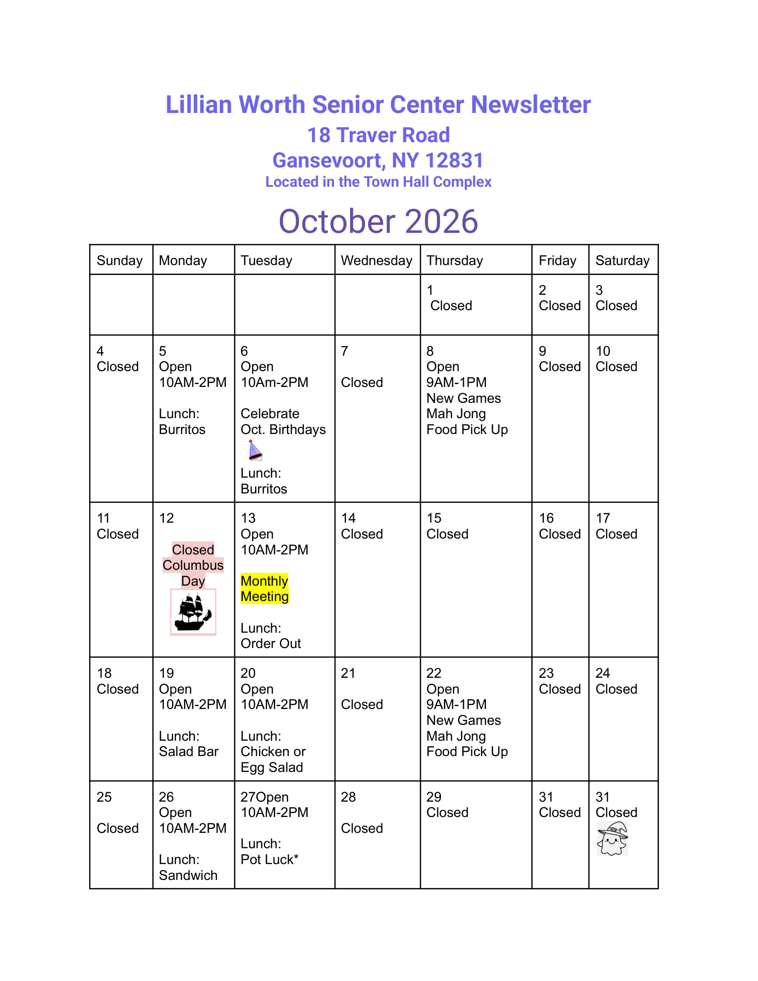 Calendar